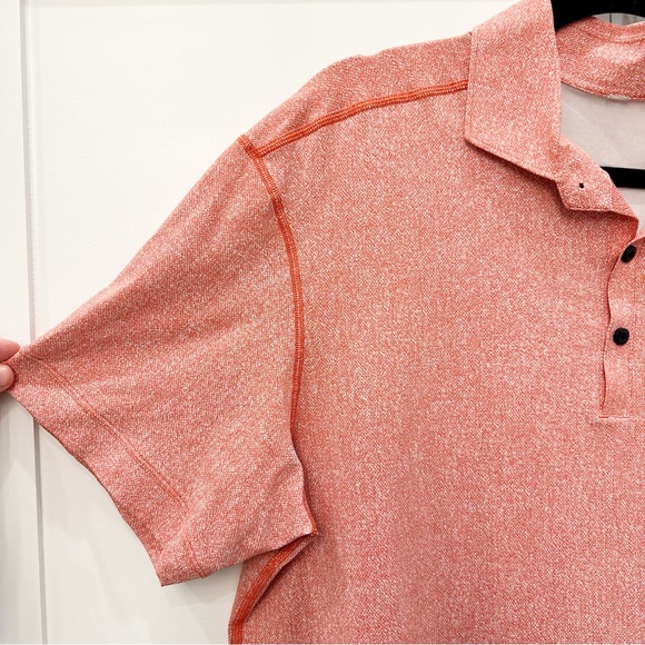 Lululemon Salmon Polo Shirt - Picture 2 of 6